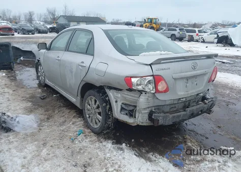2009 Toyota Corolla S from USA, damaged, VIN 1NXBU40E79Z075893